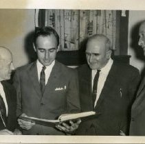 Clayton Frey and Three Unidentified Men